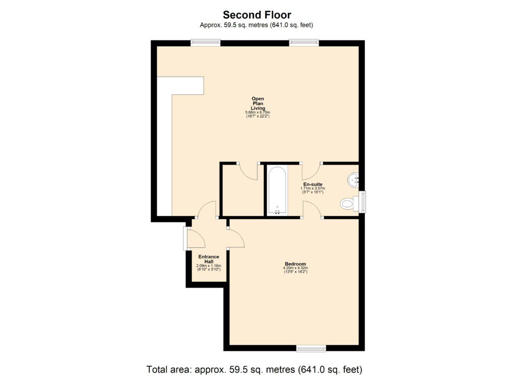 The Millerdale Suite, Flat 7, Foxlow Grange
