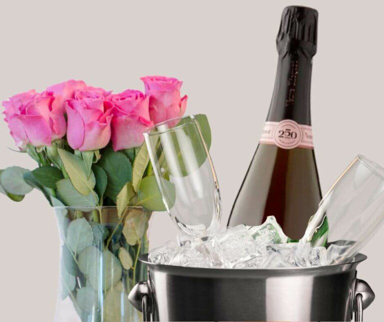 Verve Chmpagne and Roses Package