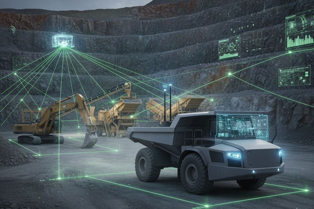 autonomous mining equipment Futuristic Autonomous Mining Equipment